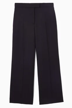 New COS SPODNIE Z ROZSZERZANYMI NOGAWKAMI – REGULAR FIT