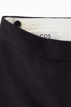 New COS SPODNIE Z ROZSZERZANYMI NOGAWKAMI – REGULAR FIT