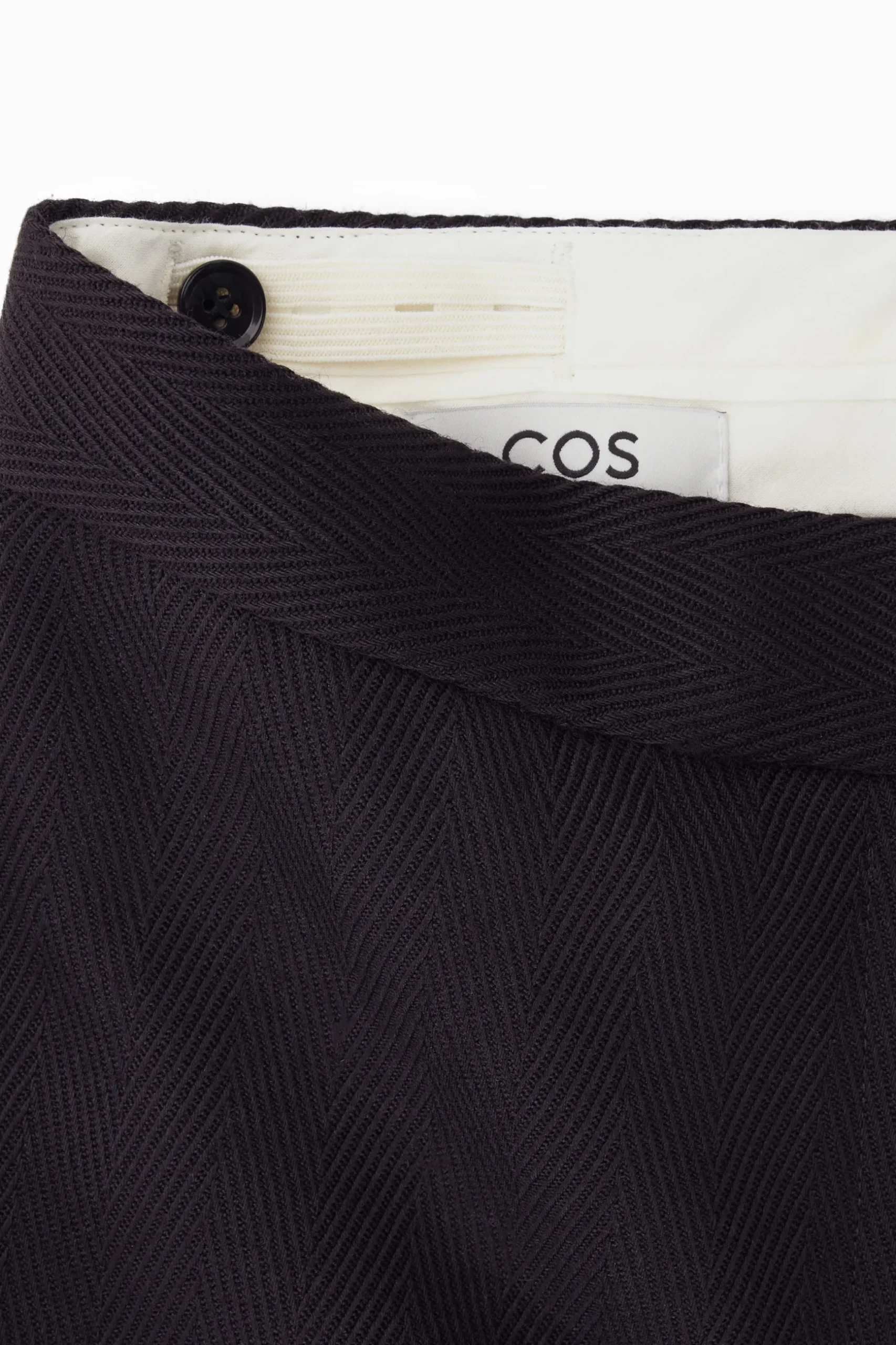 New COS SPODNIE Z ROZSZERZANYMI NOGAWKAMI – REGULAR FIT