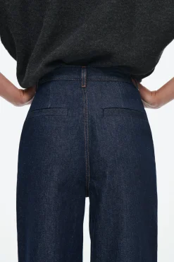 New COS SPODNIE Z SUROWEGO DENIMU