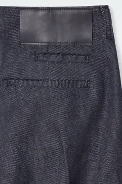 Discount COS SPODNIE Z SUROWEGO DENIMU Z SZEROKIMI NOGAWKAMI