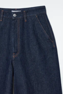 New COS SPODNIE Z SUROWEGO DENIMU
