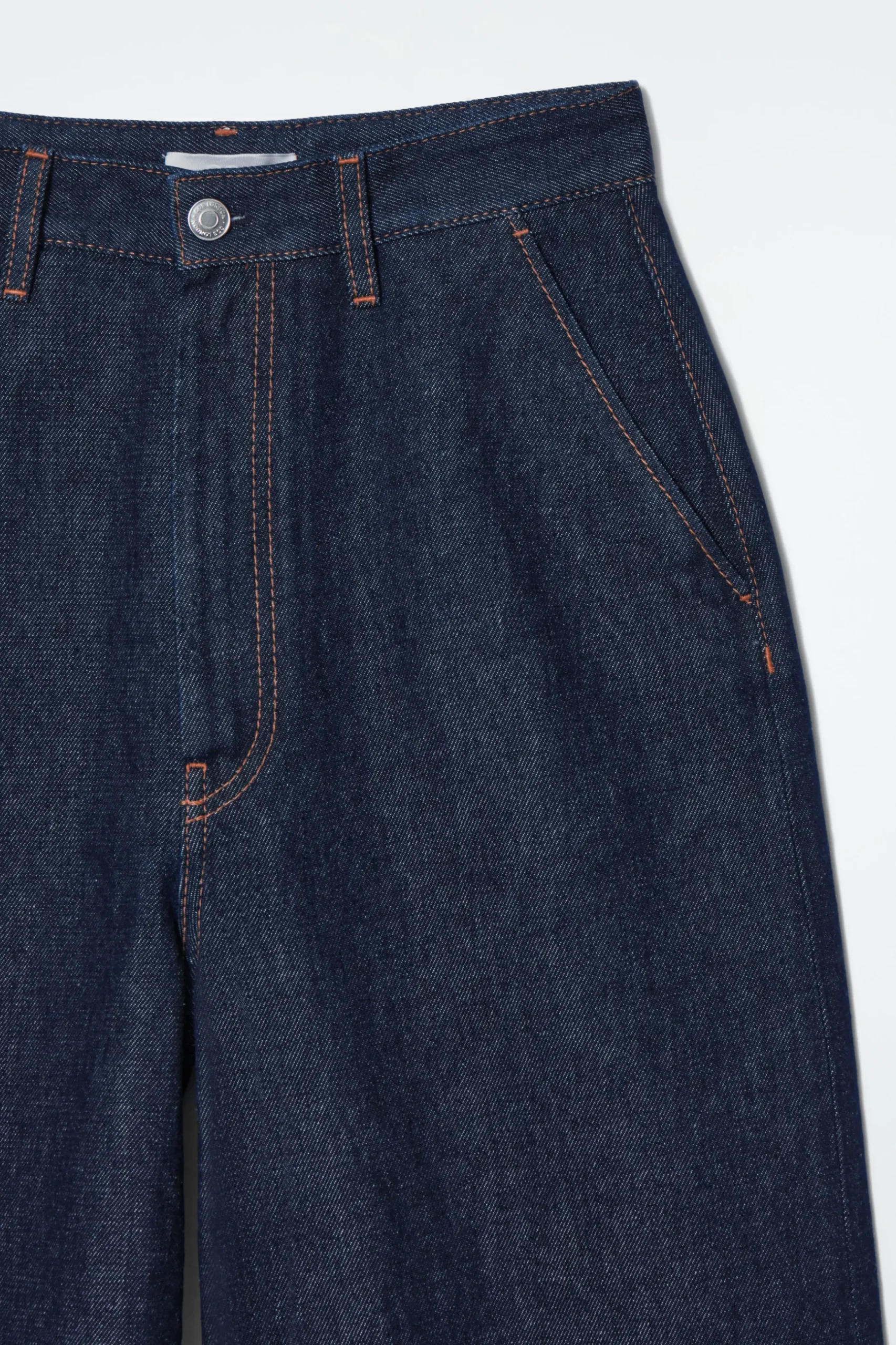 New COS SPODNIE Z SUROWEGO DENIMU