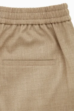 Outlet COS SPODNIE Z WEŁNY Z PROSTYMI NOGAWKAMI – REGULAR FIT