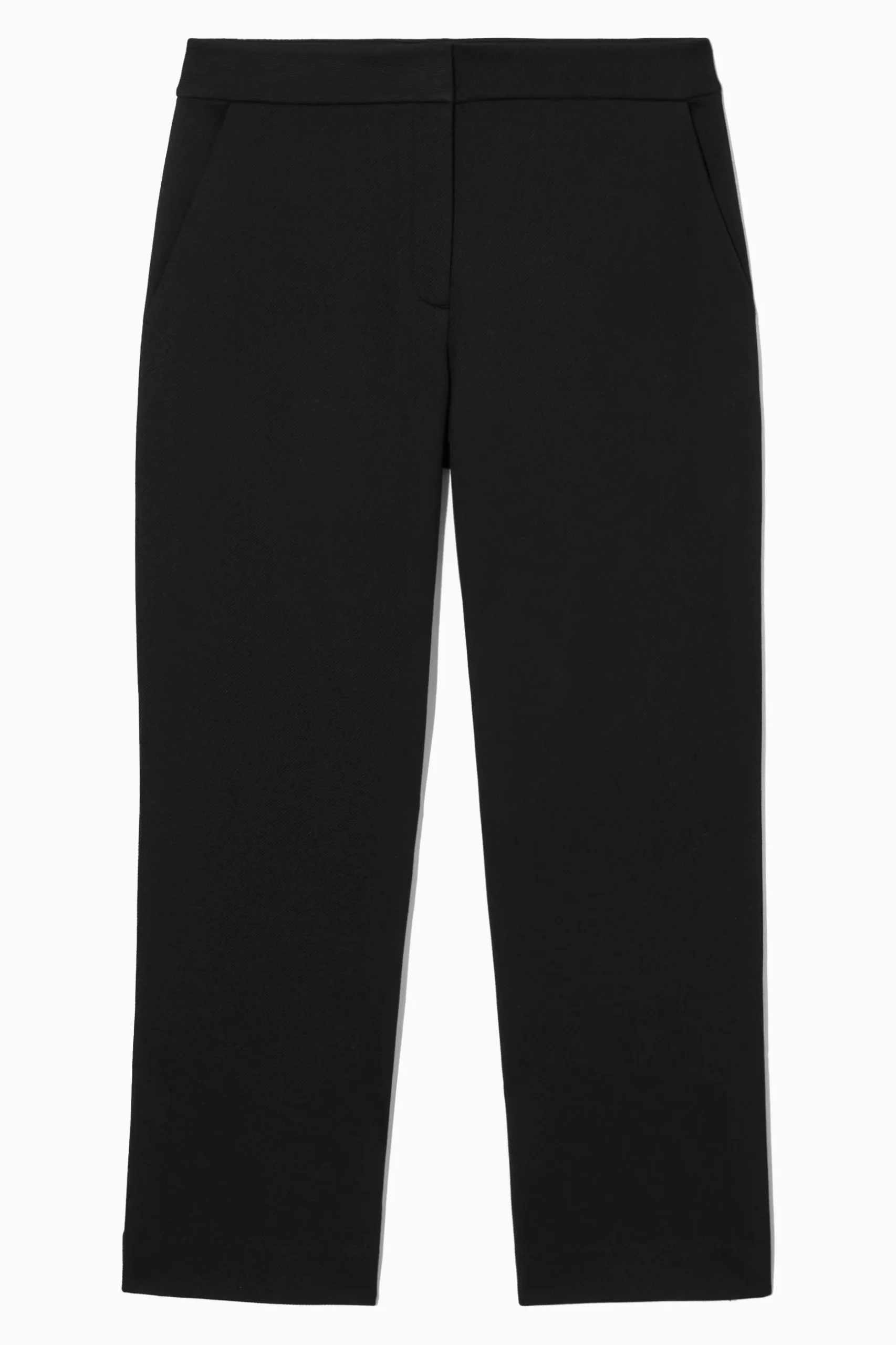 Clearance COS SPODNIE Z WYSOKIM STANEM I ZASZEWKAMI – SLIM FIT