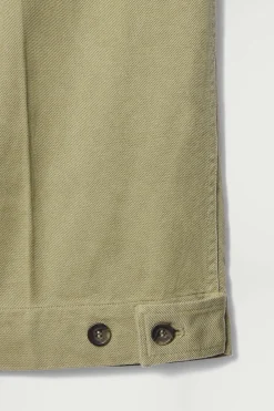 Fashion COS SPODNIE ZE SKRÓCONYMI NOGAWKAMI TYPU BARREL Khaki