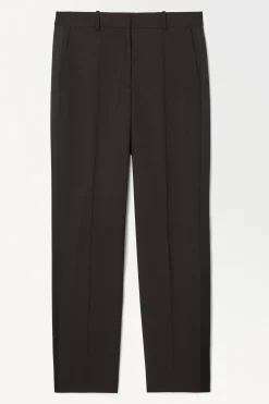 Fashion COS SPODNIE ZE SMOKINGOWYMI PASKAMI