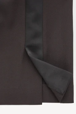 Fashion COS SPODNIE ZE SMOKINGOWYMI PASKAMI