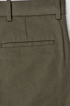 New COS SPODNIE ZE ZWĘŻANYMI I PODWINIĘTYMI NOGAWKAMI Khaki