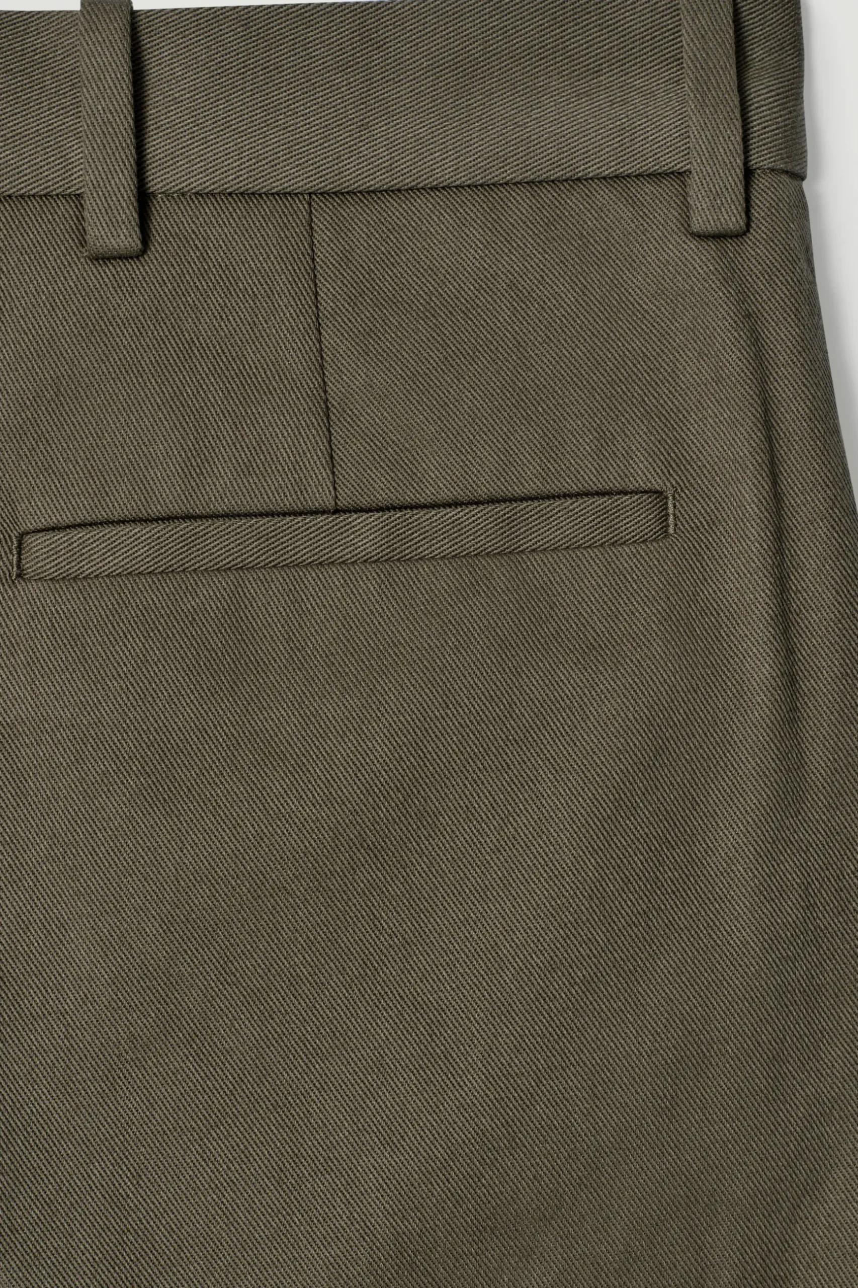 New COS SPODNIE ZE ZWĘŻANYMI I PODWINIĘTYMI NOGAWKAMI Khaki