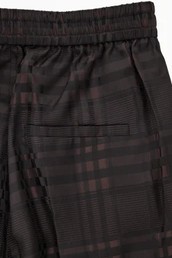 Clearance COS STRAIGHTLEG CHECKED JACQUARD TROUSERS