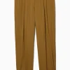 Clearance COS STRAIGHTLEG PLEATED SATIN TROUSERS