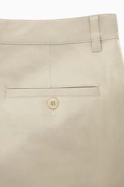 Best COS STRAIGHTLEG TWILL CHINOS Beige