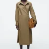Discount COS SUKIENKA KOSZULOWA MIDI
