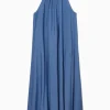 New COS SUKIENKA MAXI OVERSIZE Z ZEBRANYM MATERIAŁEM