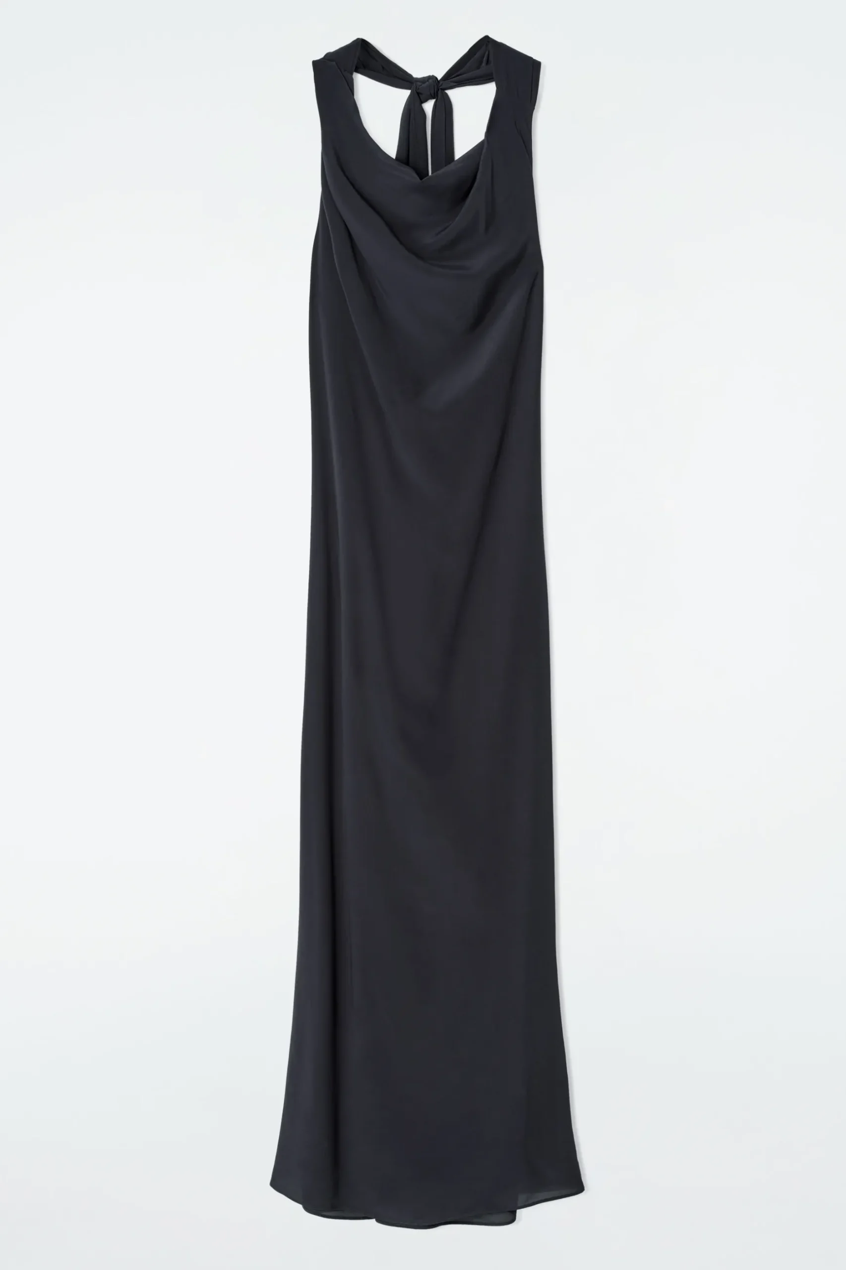 Fashion COS SUKIENKA MAXI Z DEKOLTEM TYPU WODA