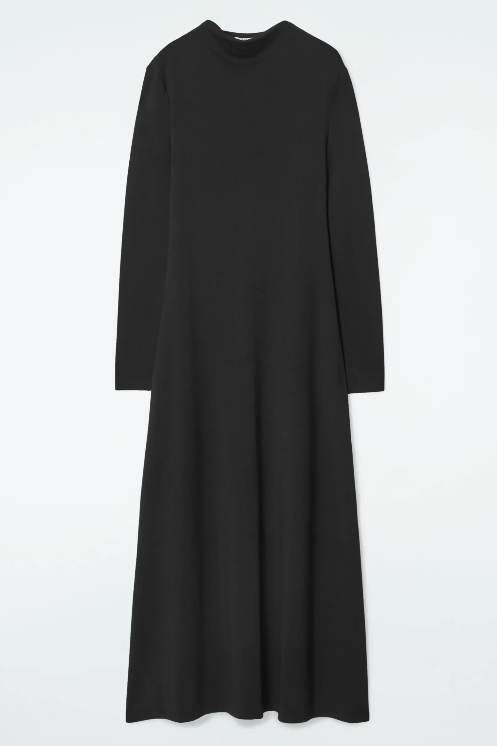 Fashion COS SUKIENKA MAXI Z DŁUGIM RĘKAWEM I LUŹNYM DEKOLTEM