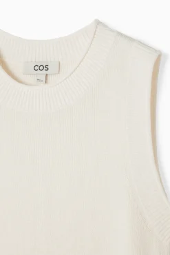 Outlet COS SUKIENKA MAXI Z DZIANINY Z LNEM