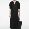 Fashion COS SUKIENKA MAXI Z WIĄZANIEM