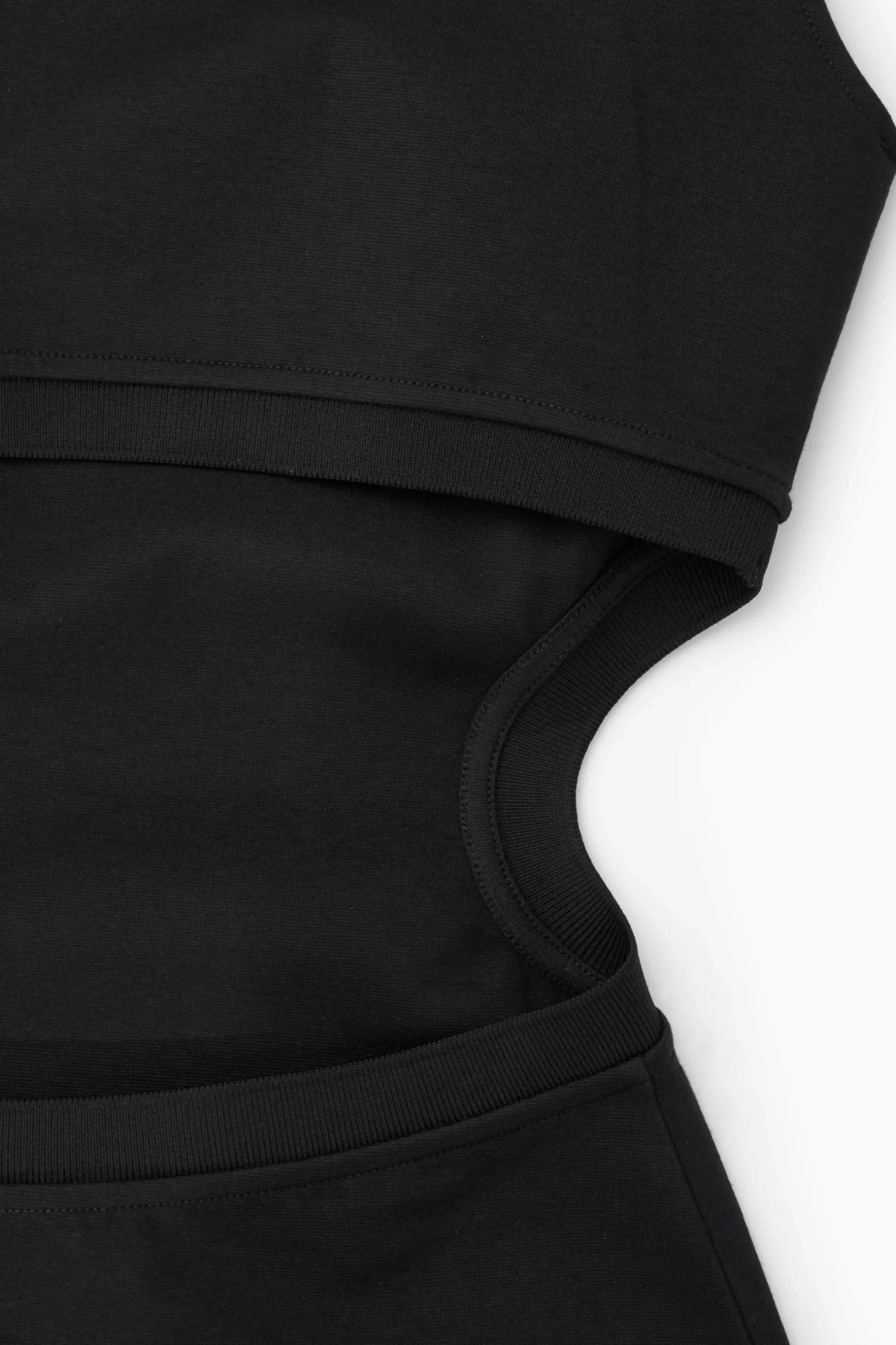 Fashion COS SUKIENKA MAXI Z WYCIĘCIEM BEZ RĘKAWÓW