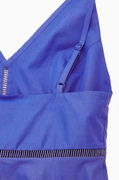 Outlet COS SUKIENKA MIDI TYPU SLIP DRESS Z DEKOLTEM W SEREK