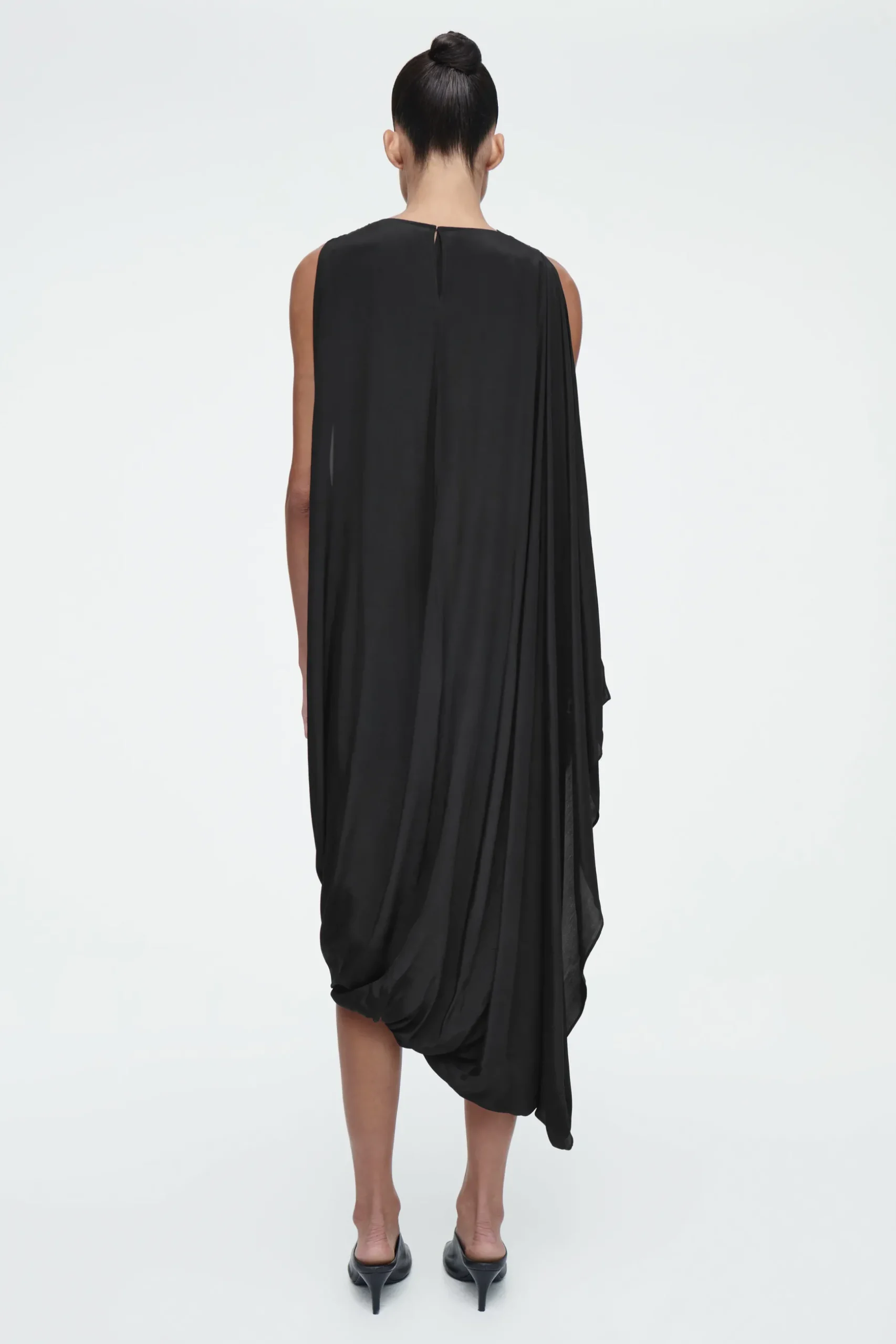 New COS SUKIENKA MIDI Z DRAPOWANIEM