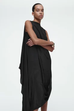 New COS SUKIENKA MIDI Z DRAPOWANIEM