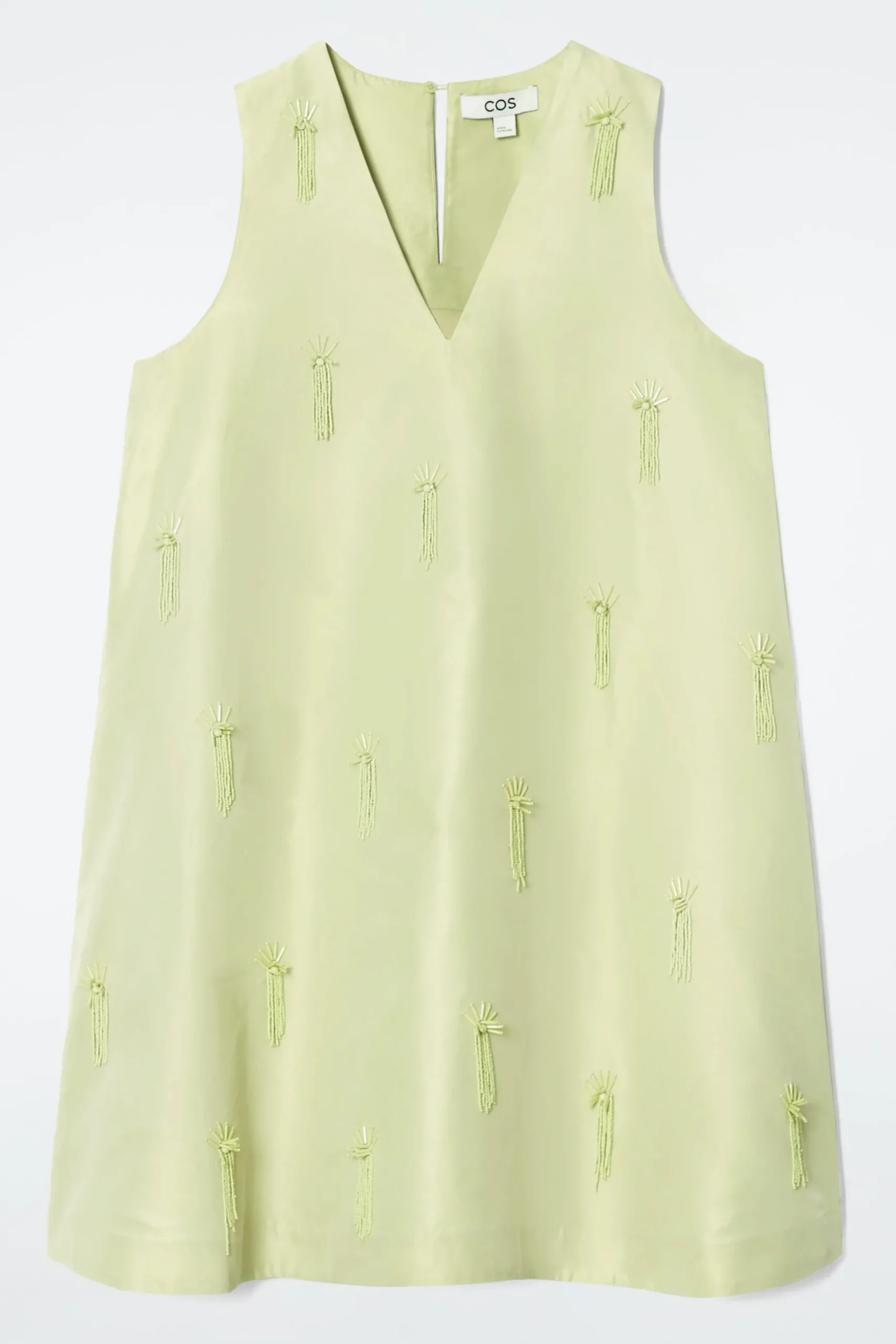 Fashion COS SUKIENKA MINI TYPU SHIFT ZE ZDOBIENIAMI