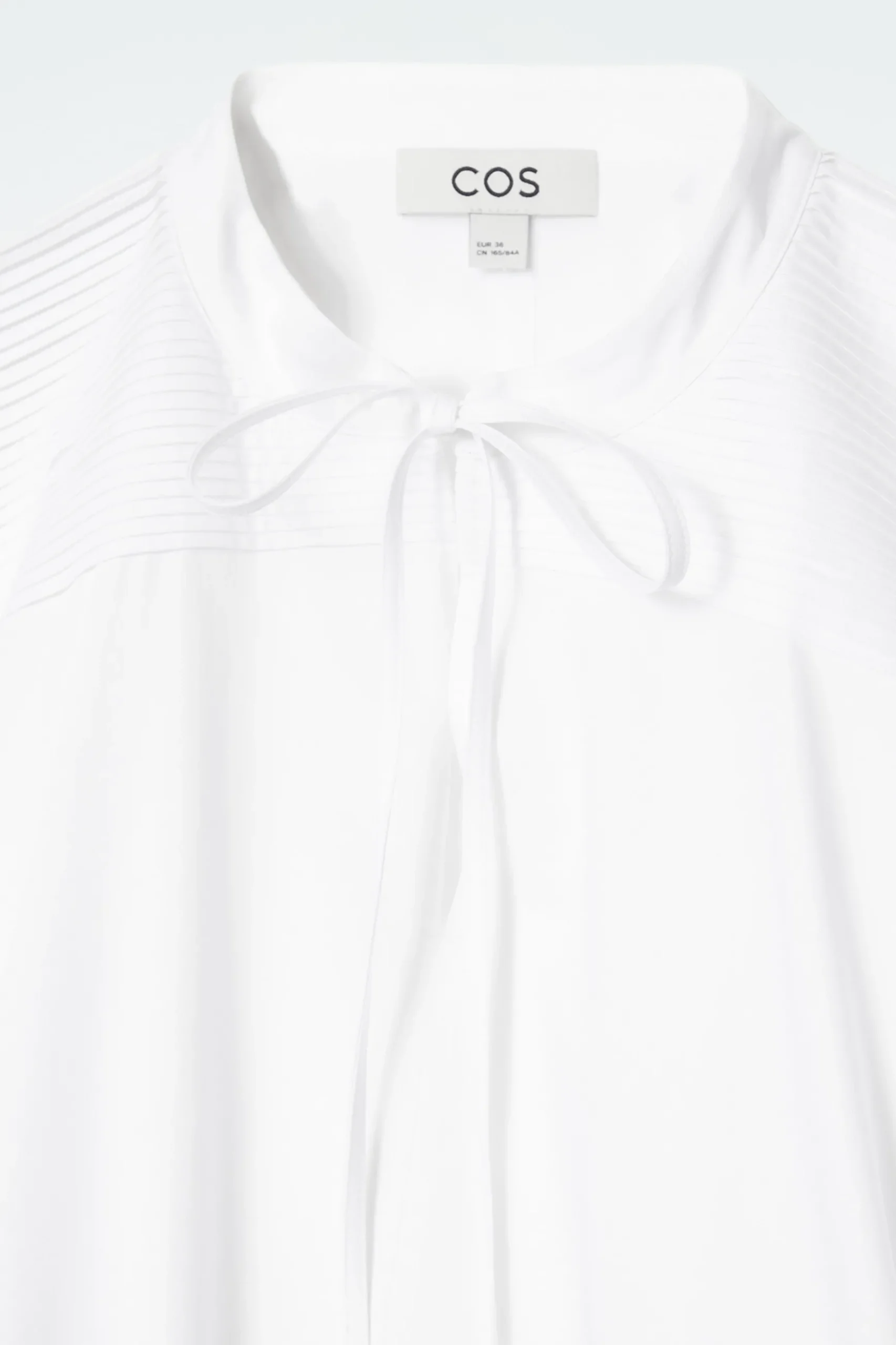 Fashion COS SUKIENKA MINI Z PLISOWANIAMI I WIĄZANIEM