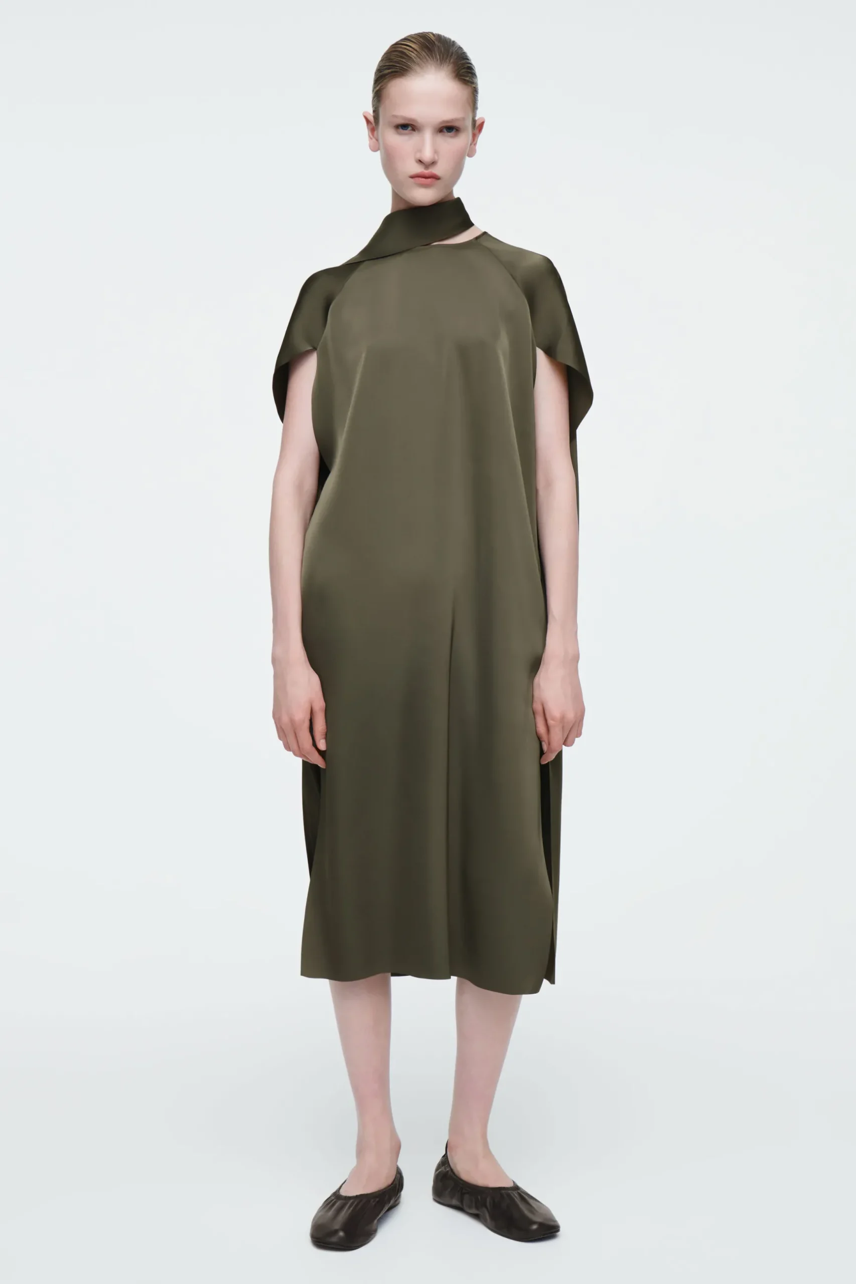 Clearance COS SUKIENKA SHIFT Z SZALEM