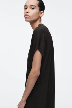 Fashion COS SUKIENKA T-SHIRTOWA Z DZIANINY BAWEŁNIANEJ