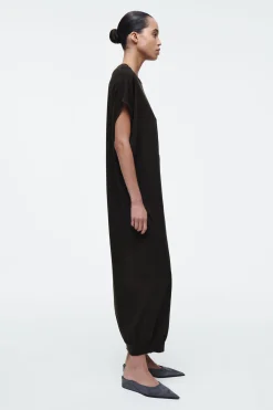 Fashion COS SUKIENKA T-SHIRTOWA Z DZIANINY BAWEŁNIANEJ