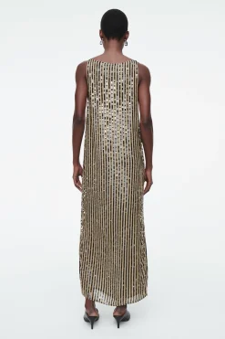 Online COS SUKIENKA TYPU SLIP DRESS W PASKI Z CEKINAMI