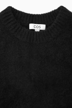 Fashion COS SUKIENKA Z DZIANINY Z WEŁNĄ – OVERSIZED FIT