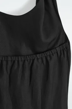 Outlet COS SUKIENKA Z ODKRYTYMI PLECAMI I DODATKIEM LNU