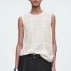 New COS SWETER BEZ RĘKAWÓW W KRATĘ