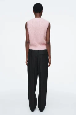 Outlet COS SWETER BEZ RĘKAWÓW Z MOHEREM
