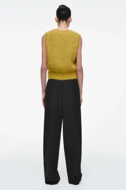 Best COS SWETER BEZ RĘKAWÓW Z MOHEREM