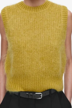 Best COS SWETER BEZ RĘKAWÓW Z MOHEREM