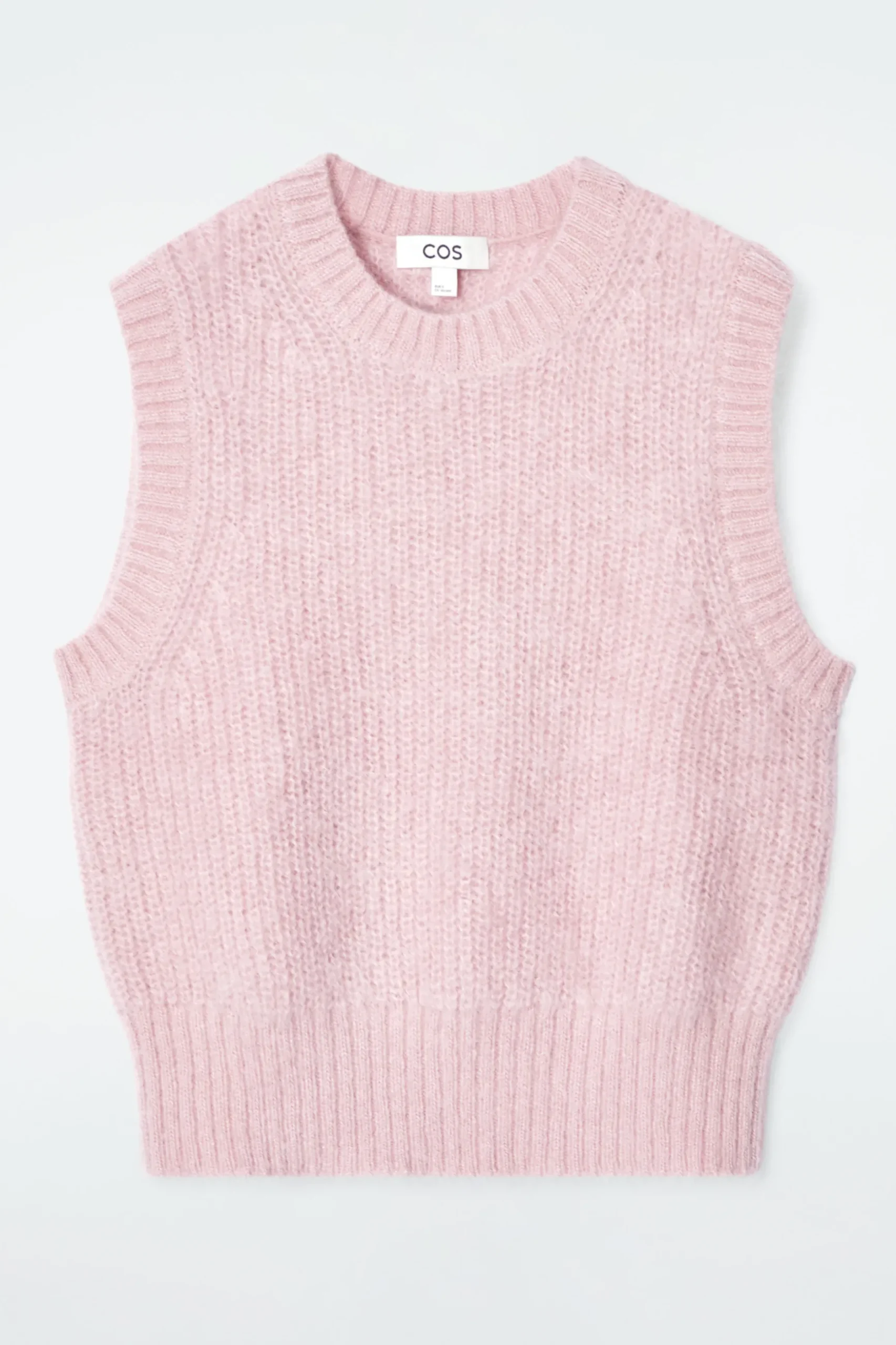 Outlet COS SWETER BEZ RĘKAWÓW Z MOHEREM