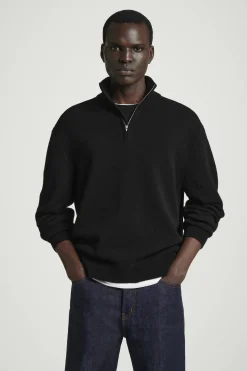 Discount COS SWETER Z CZYSTEGO KASZMIRU Z SUWAKIEM