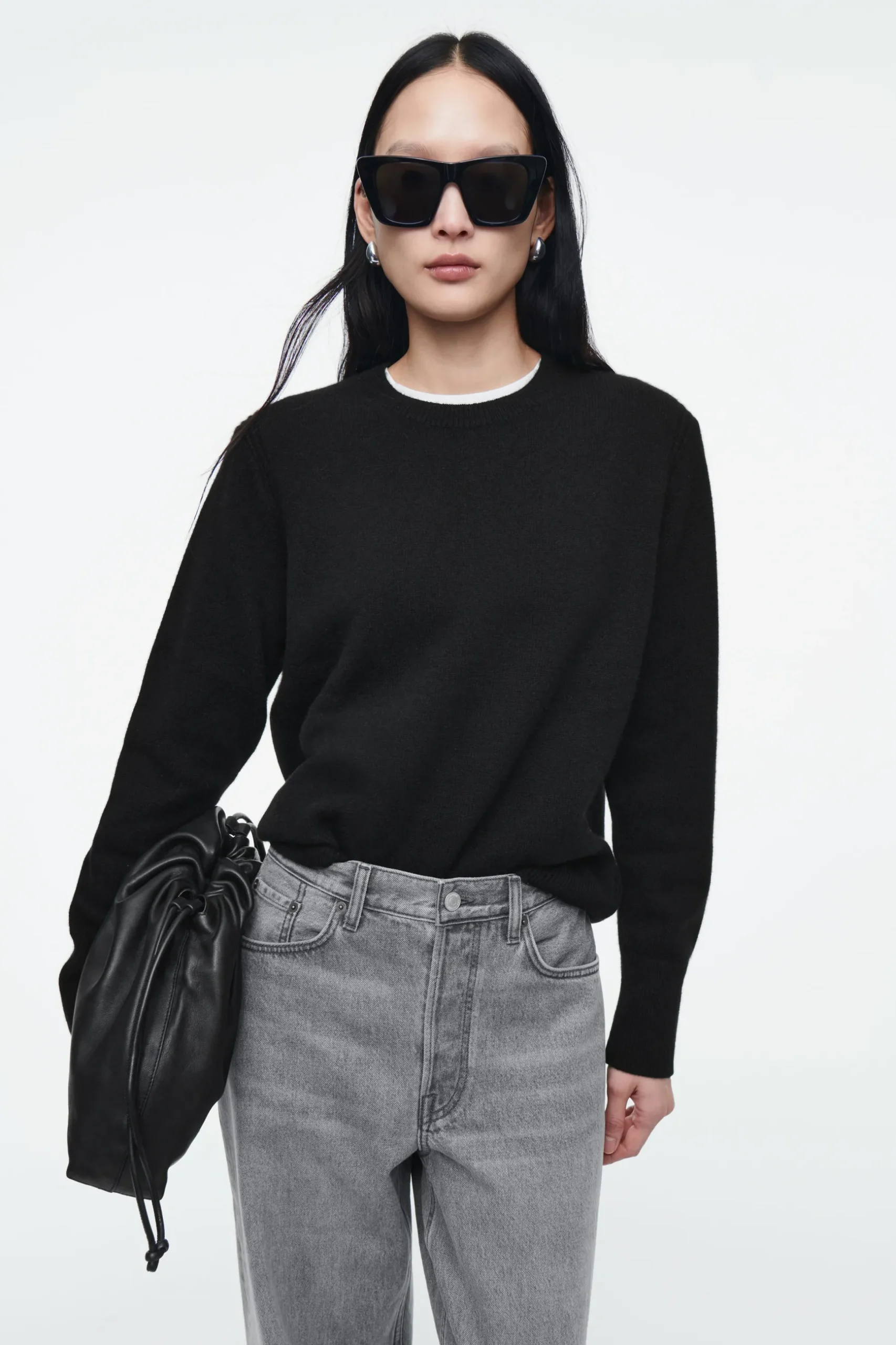 Outlet COS SWETER Z CZYSTEGO KASZMIRU