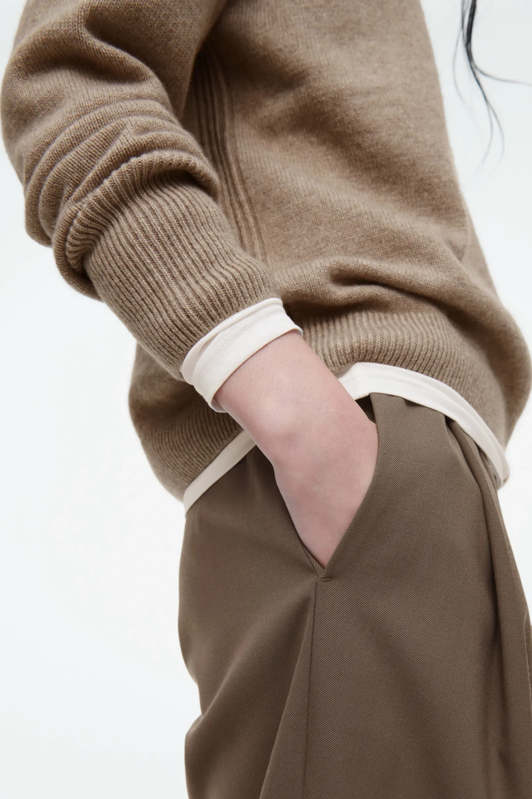 Hot COS SWETER Z CZYSTEGO KASZMIRU