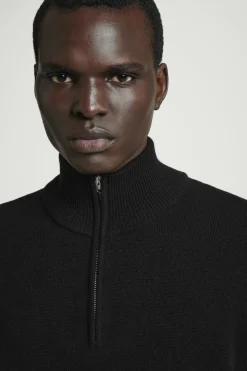 Discount COS SWETER Z CZYSTEGO KASZMIRU Z SUWAKIEM