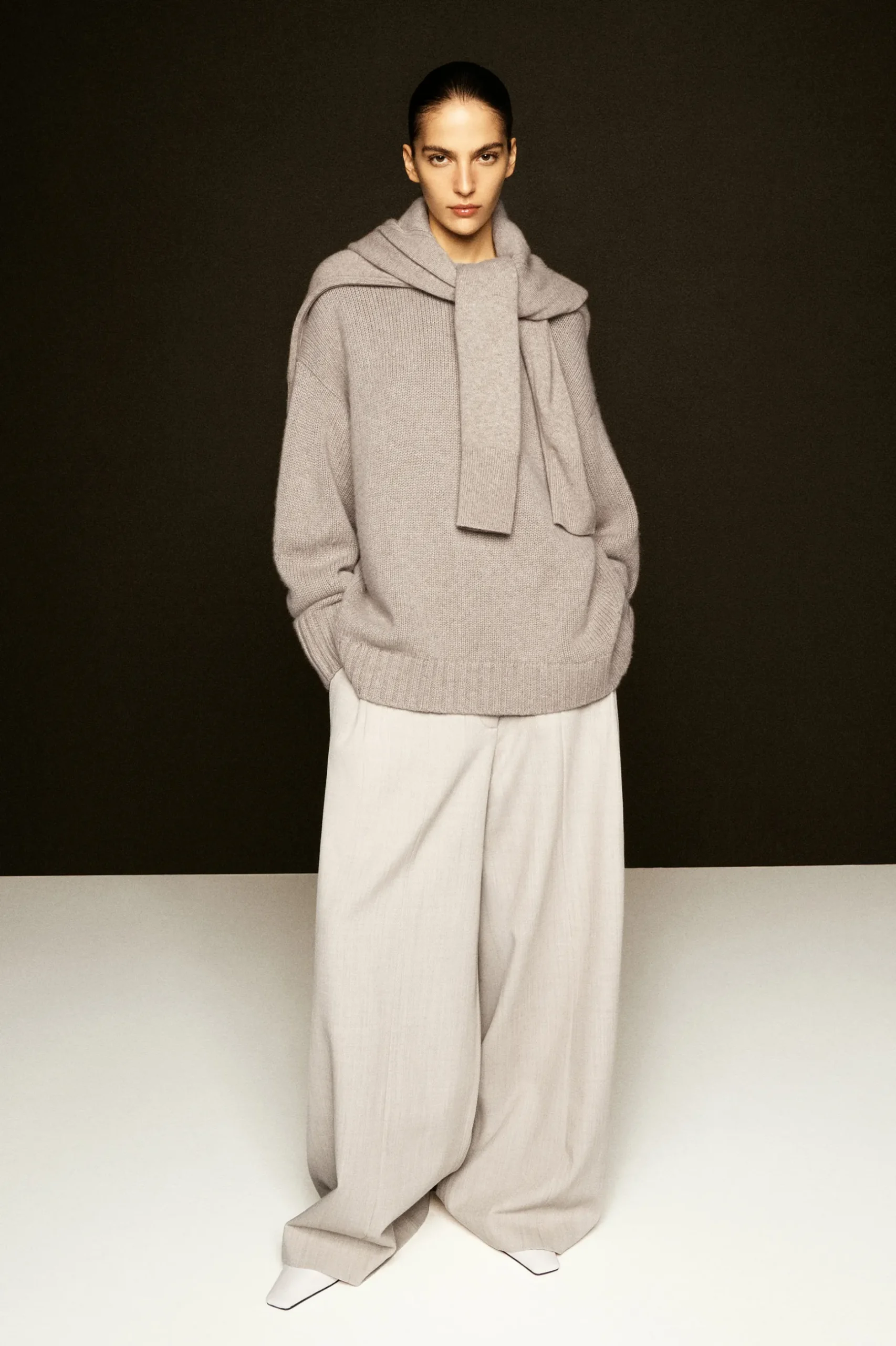 Hot COS SWETER Z CZYSTEGO KASZMIRU
