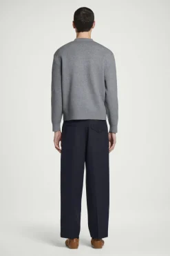 Hot COS SWETER Z DWUSTRONNEJ DZIANINY