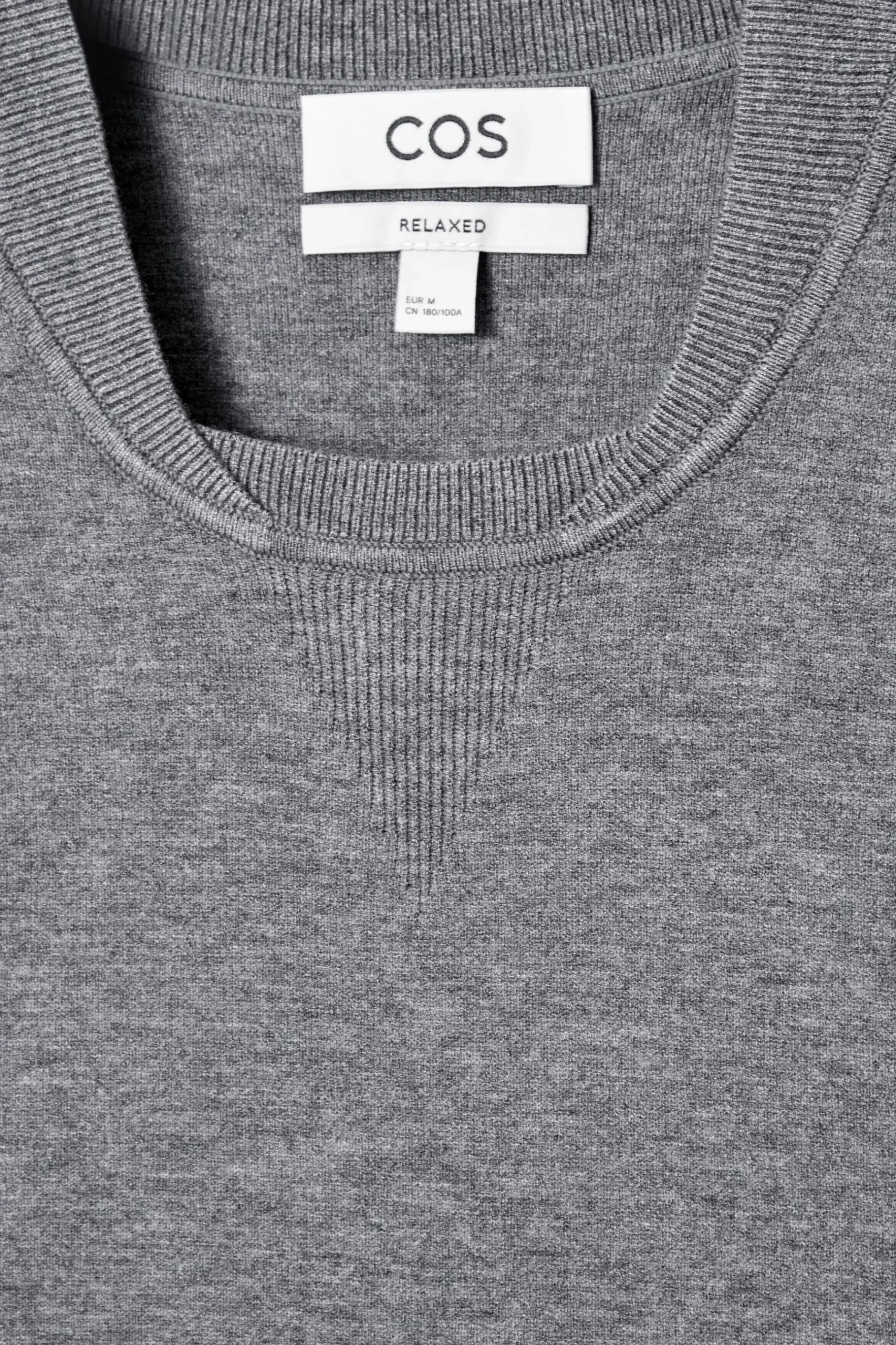 Hot COS SWETER Z DWUSTRONNEJ DZIANINY