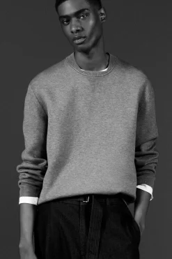 Hot COS SWETER Z DWUSTRONNEJ DZIANINY