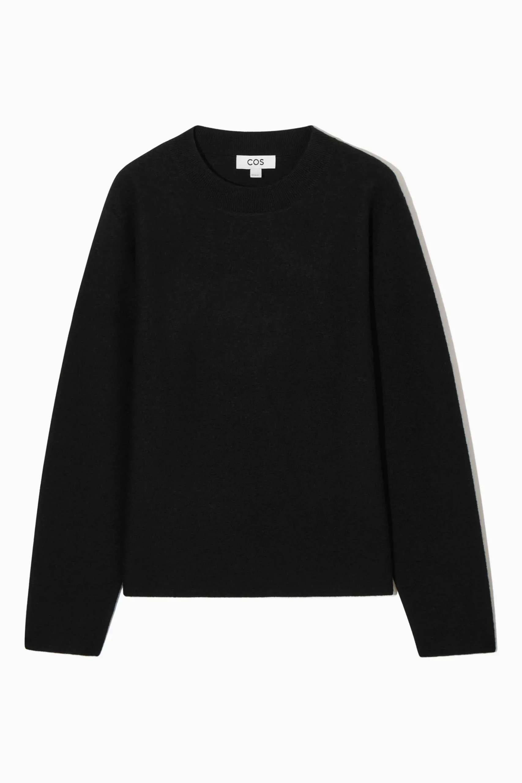 Fashion COS SWETER Z GOTOWANEJ WEŁNY MERYNOSOWEJ