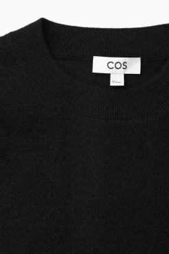 Fashion COS SWETER Z GOTOWANEJ WEŁNY MERYNOSOWEJ